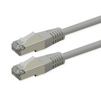 ROLINE Cordon Cat.6 (Classe E), PoE, S/FTP (PiMF) , gris, 5 m