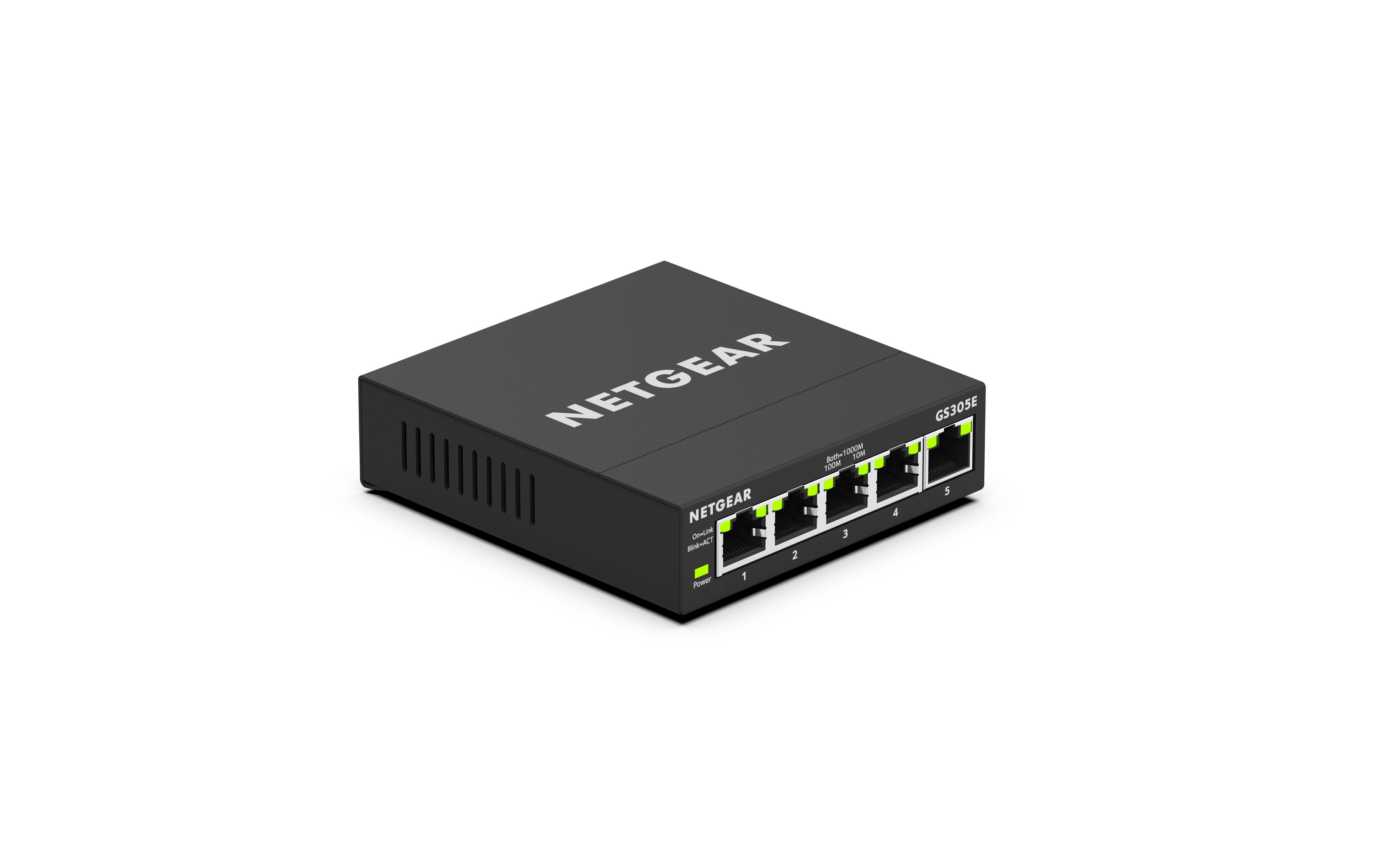 Netgear GS305E Géré Gigabit Ethernet (10/100/1000) Noir