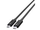 ROLINE Câble Thunderbolt™ 5 USB type C, M/M, 80Gbit/s, 240W, passif, noir, 0,5 m