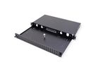 VALUE Panneau de brassage vide 1 UH, amovible, 24x SC-DX/LC quadruple