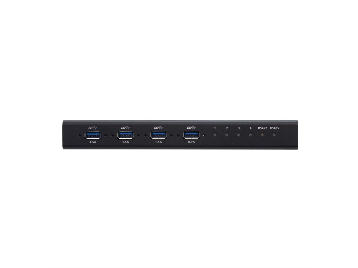 ATEN US3344i Commutateur de hub industriel USB 3.1 Gen1 4 x 4