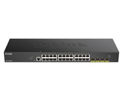 D-Link DGS-1250-28X commutateur réseau Géré L3 Gigabit Ethernet (10/100/1000) Noir