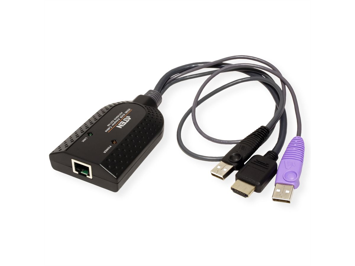 ATEN KA7168 Câble adaptateur HDMI-USB-KVM - SECOMP France