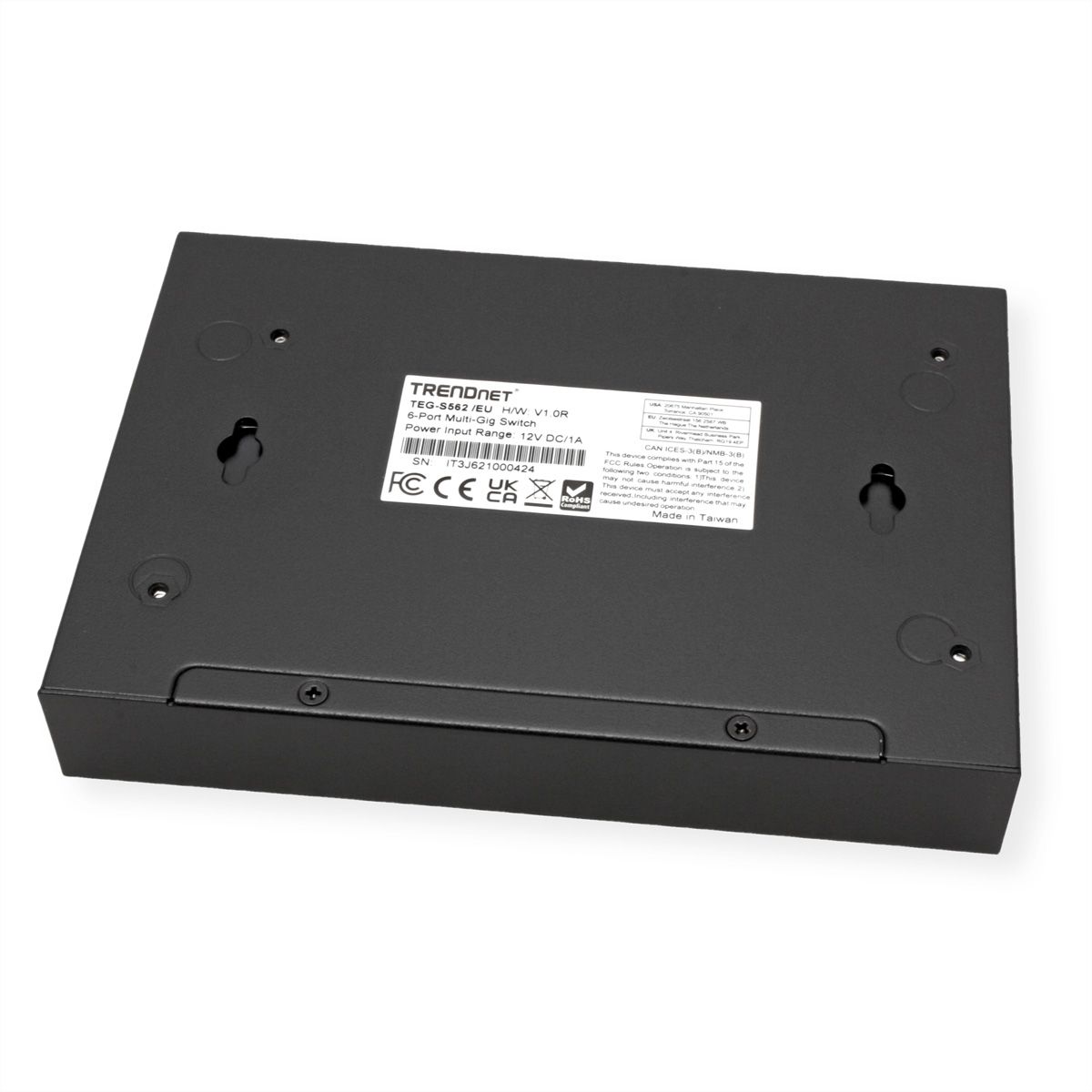 TRENDnet TEG-S562 Switch Multi-Gigabit à 6 ports, non administrable