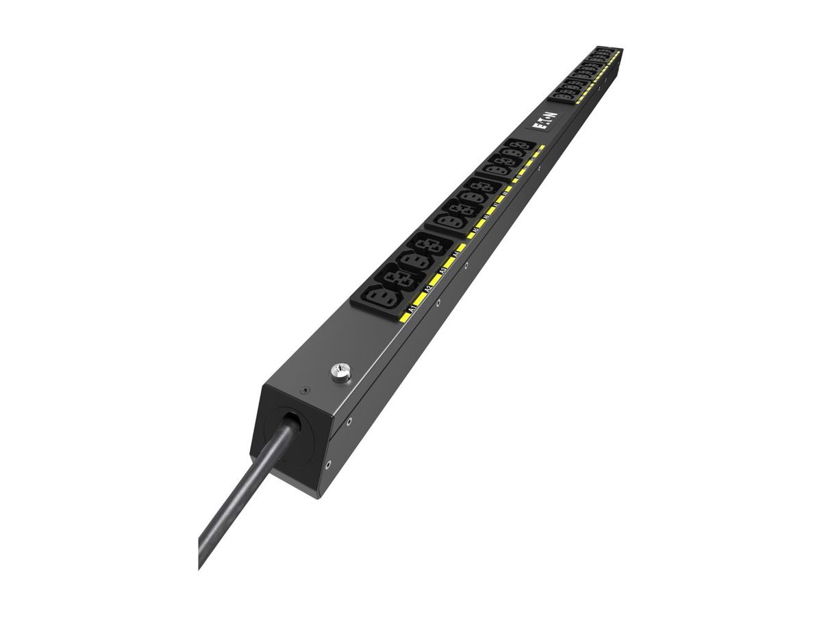 EATON EVBAF116A PDU G4 BA 0U 309 16A 1P , 12xC13,12xC39, noir