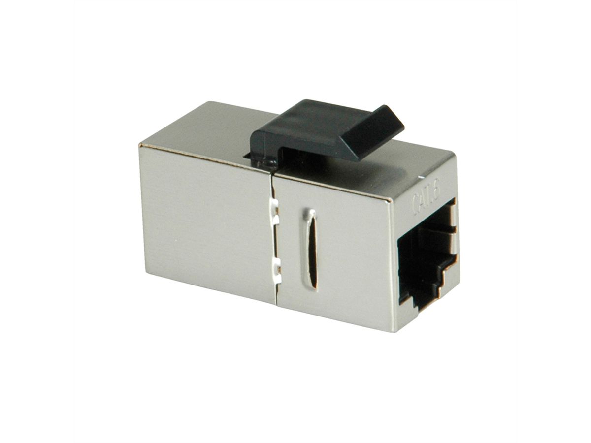 VALUE Coupleur RJ-45 keystone, blindé, Cat.6 (Classe E)