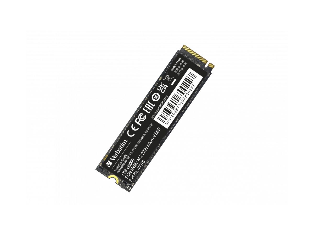 Verbatim Vi3000 PCIe NVMe M.2 SSD 1TB 1 To PCI Express 3.0