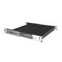 SCHROFF Tablette télescopique 19" pour Varistar, Novastar, Eurorack, 70 kg, RAL 7021, 553W 600D