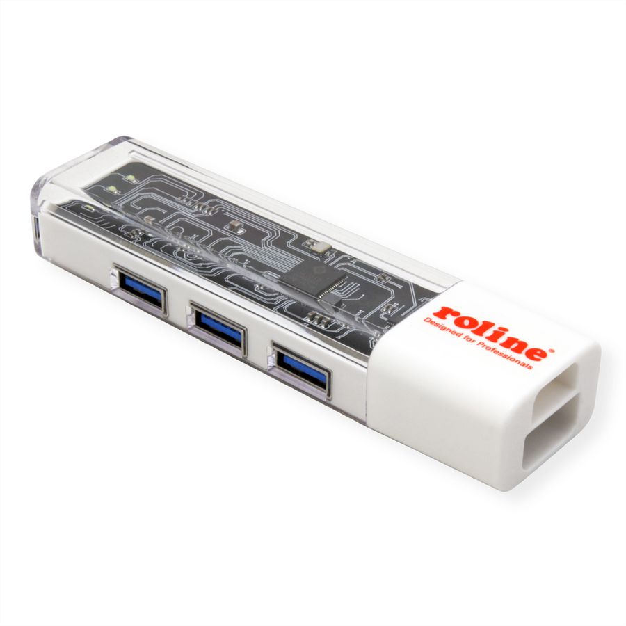 ROLINE Hub USB 3.2 Gen 1, 4 ports, type A+C