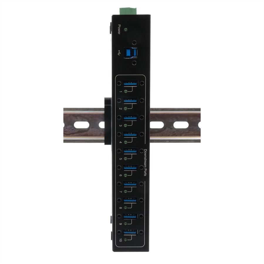 EXSYS EX-11220HMVS HUB 10 ports USB 3.2 Gen 1 Métal VIA VL811+ Chipset