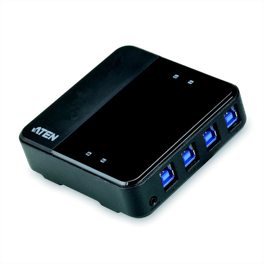 ATEN US434 Switch de partage des périphériques USB 3.0 à 4 ports