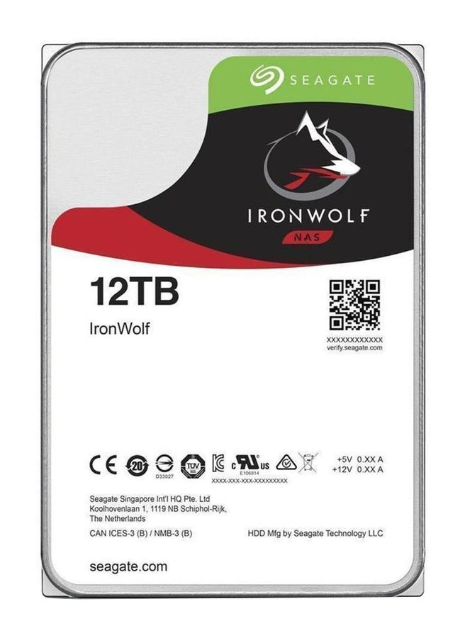 Seagate NAS HDD IronWolf 3.5" 12 To Série ATA III