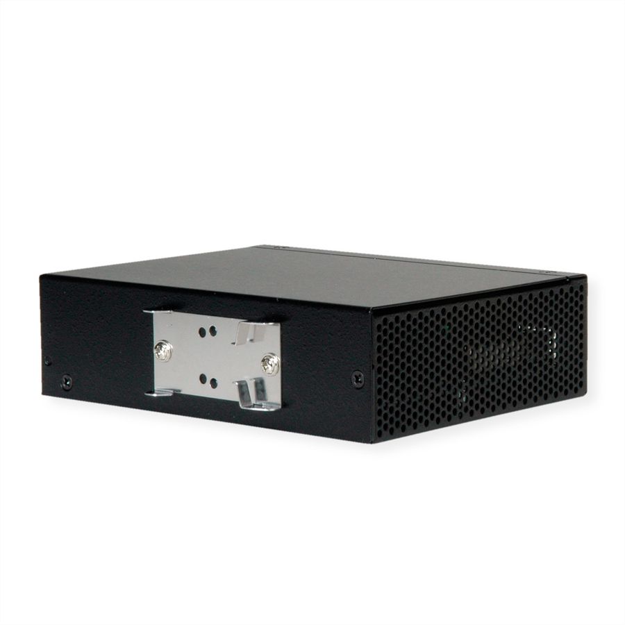 ROLINE Convertisseur industriel Gigabit Dual Speed 100/1000 Fibre, avec fonction PoE