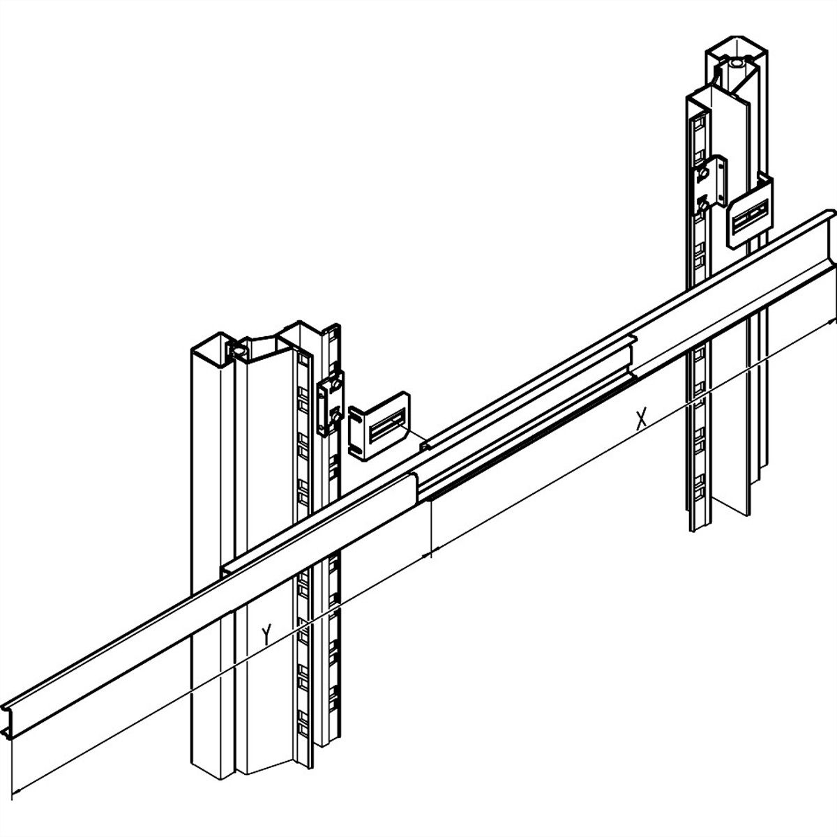 Pièces de fixation SCHROFF