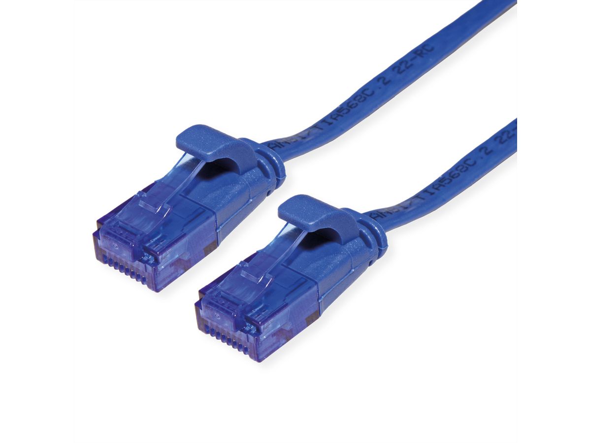 Connecteur mâle RJ45 UTP (câble plat)