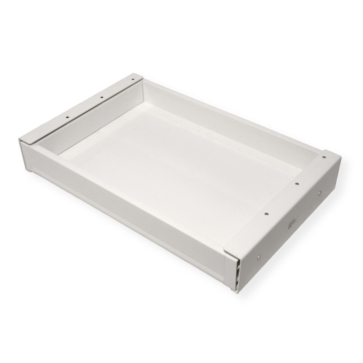 VALUE Tiroir sous bureau ultra-mince, taille moyenne, blanc