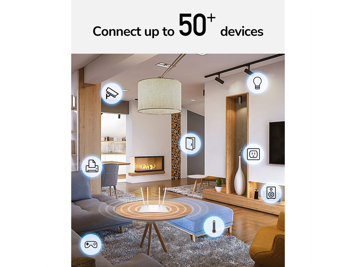 CUDY WR1200 AC1200 Routeur WiFi