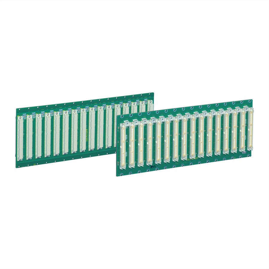 Carte-mère VMEbus J2 SCHROFF 3 U, 4 slots