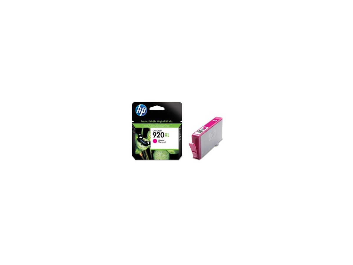 HP 920XL Magenta Officejet Ink Cartridge 1 pièce(s) Original Rendement standard