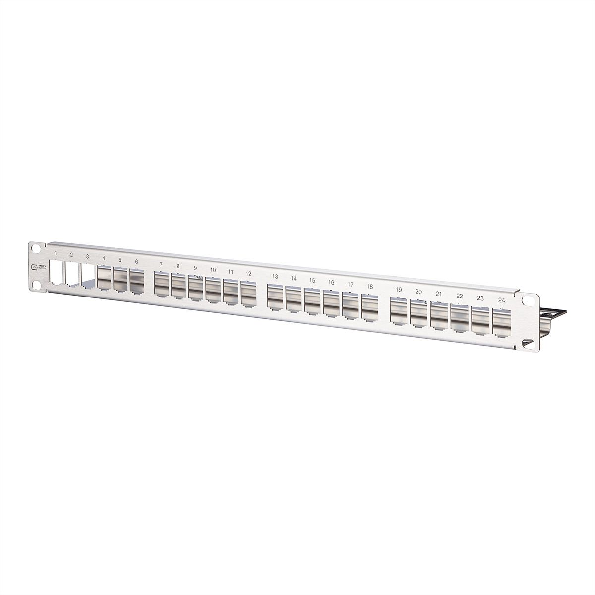 METZ CONNECT Module support de module 19 pouces 1U , 24 ports acier non équipés