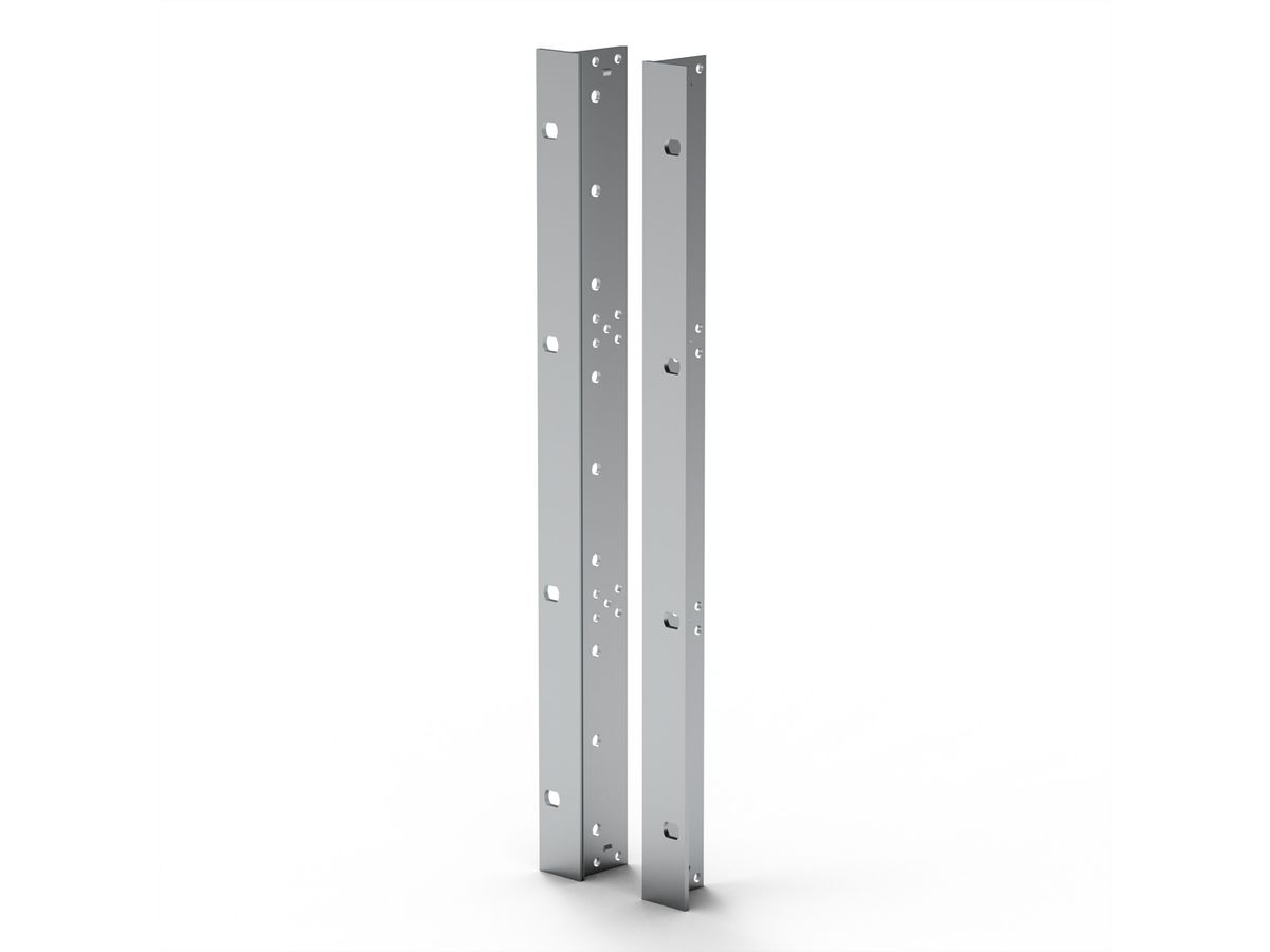 SCHROFF EuropacPRO 19" Support pour joint en acier inoxydable, Type F, 9 U