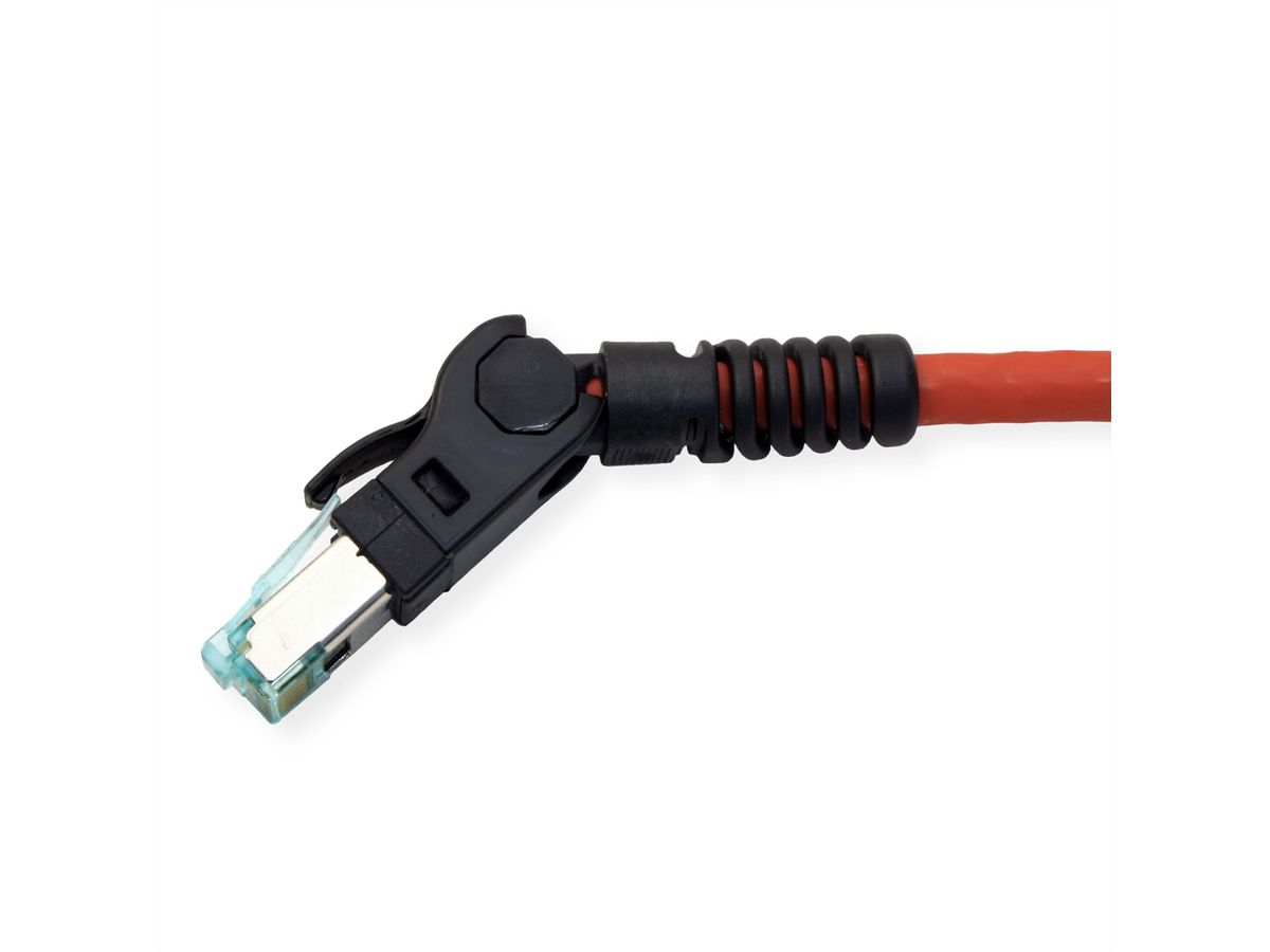 EasyLan VarioBoot Cordon Cat.6A, S/FTP, rouge, 2 m