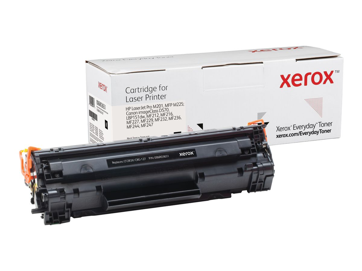 Everyday Toner Noir ™ de Xerox compatible avec HP 83X (CF283X/ CRG-137), Grande capacité