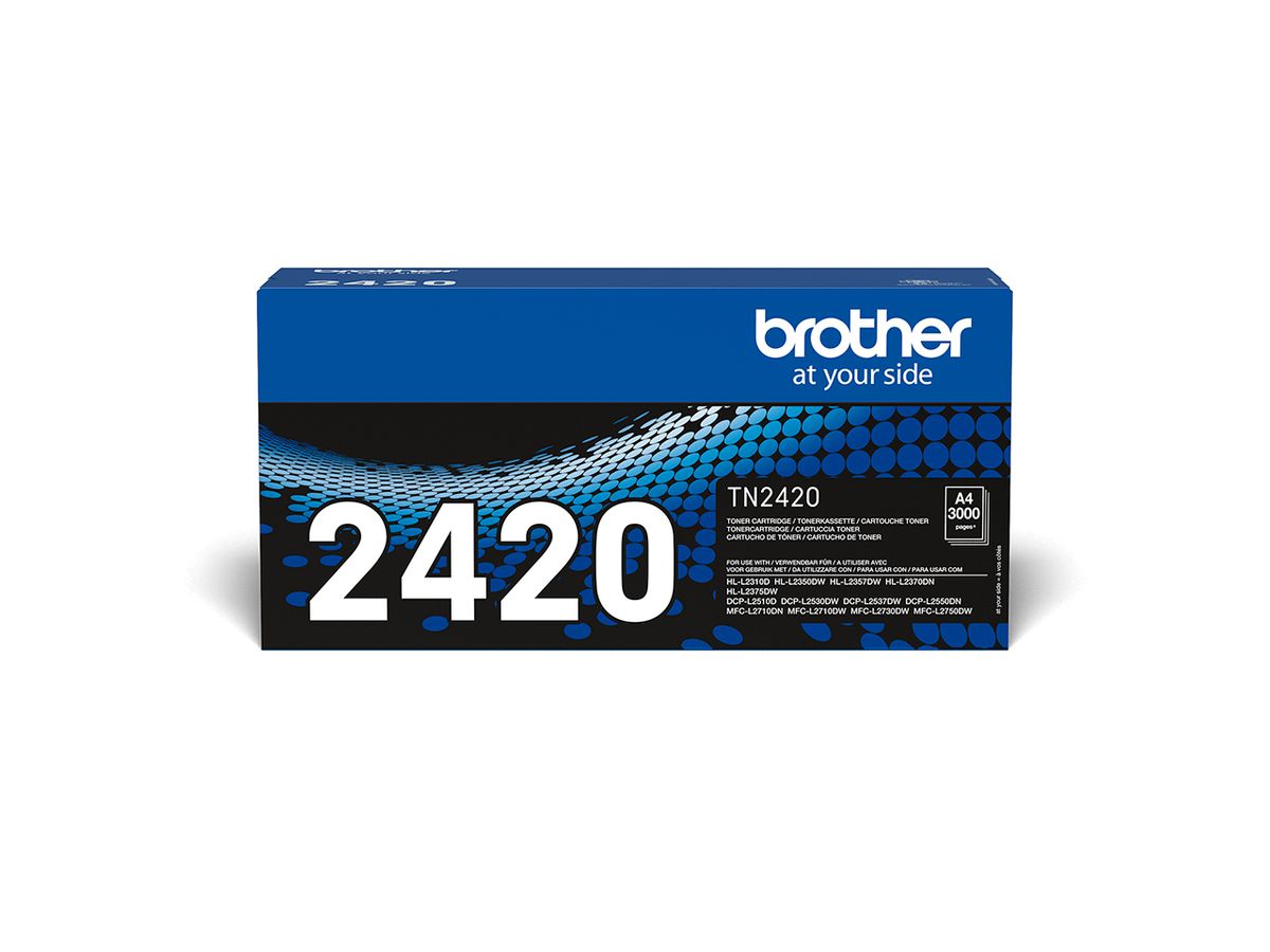 Brother TN-2420 - Cartouche de toner originale à haut rendement – Noir