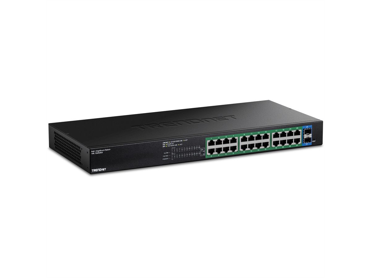 TRENDnet  TPE-TG262ES Switch PoE+ EdgeSmart Gigabit à 26 ports