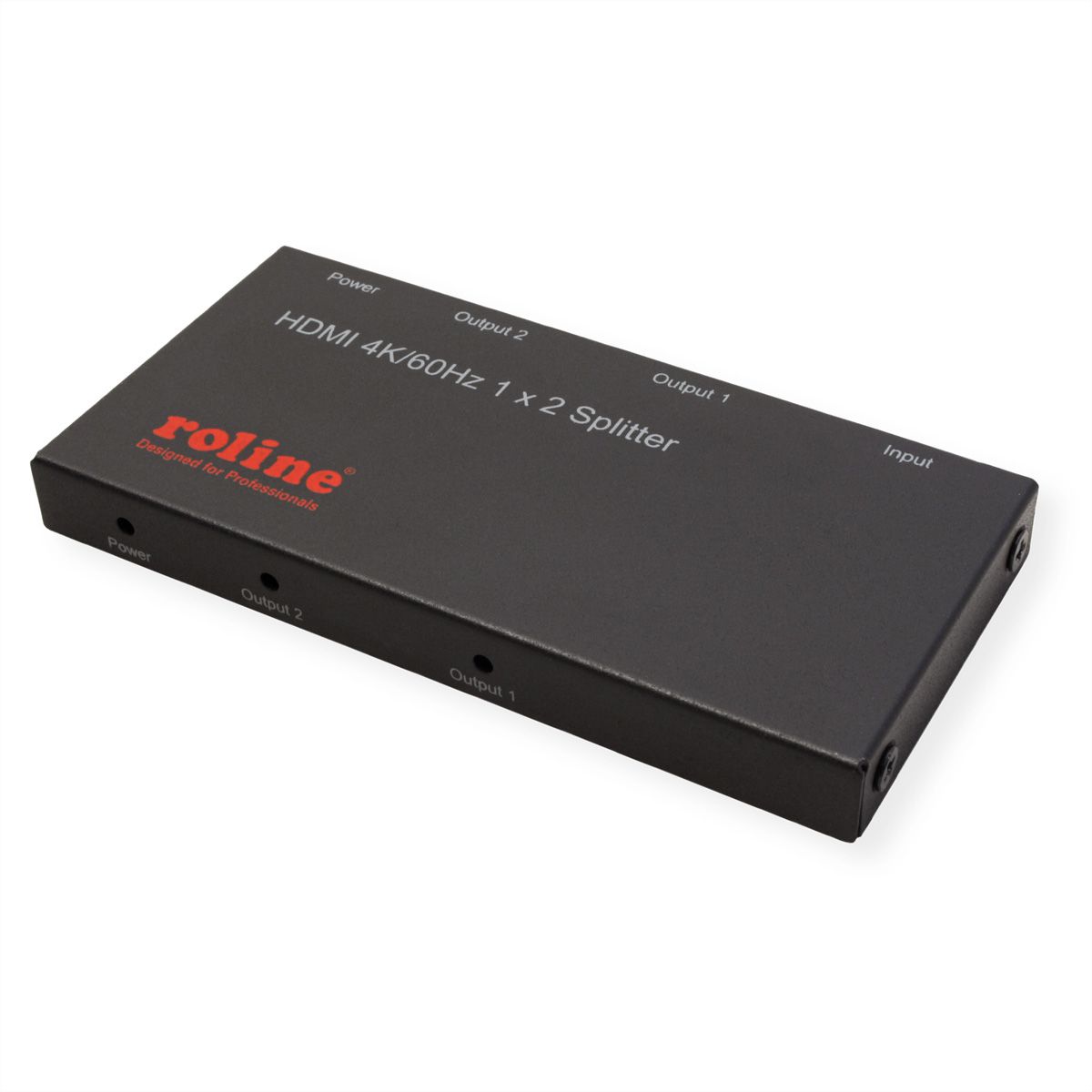 ROLINE Distributeur HDMI, Ultra Slim, double