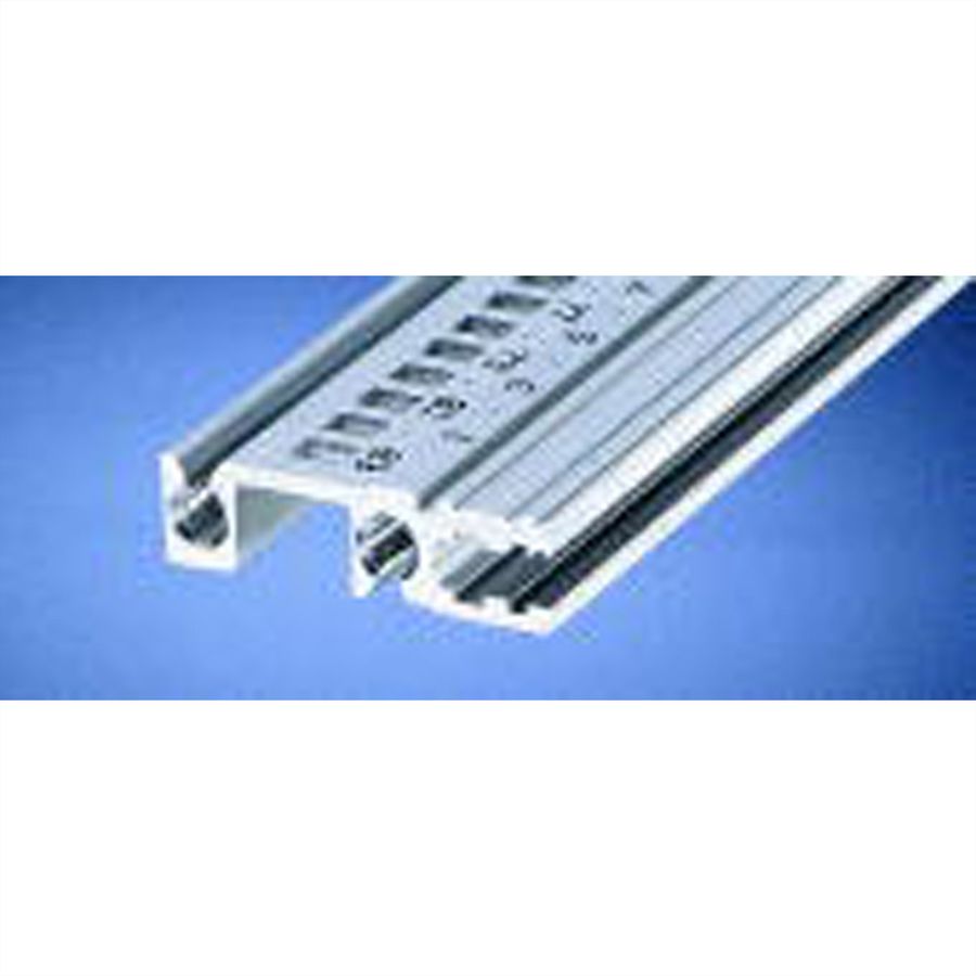 Rail horizontal SCHROFF, arrière, type H-VT, lourd, 40 HP