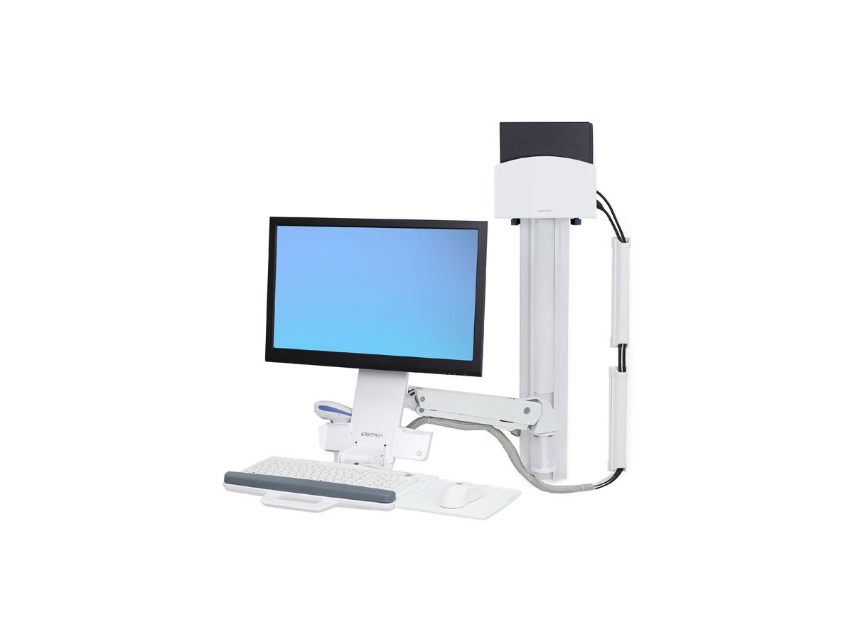 Ergotron StyleView PC Support multimédia Blanc