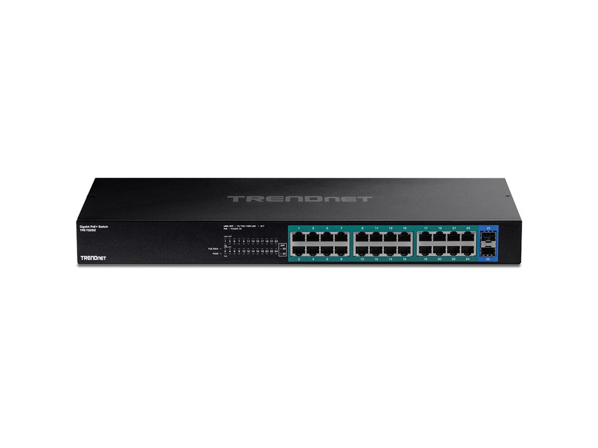 TRENDNET TPE-TG262 Switch PoE+ Gigabit à 26 ports