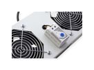 ROLINE Unité de ventilation - 2 ventilateurs, thermostat , pour Boîtier mural 19", gris