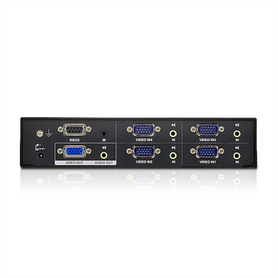 ATEN VS0401 Commutateur audio-vidéo VGA à 4 ports