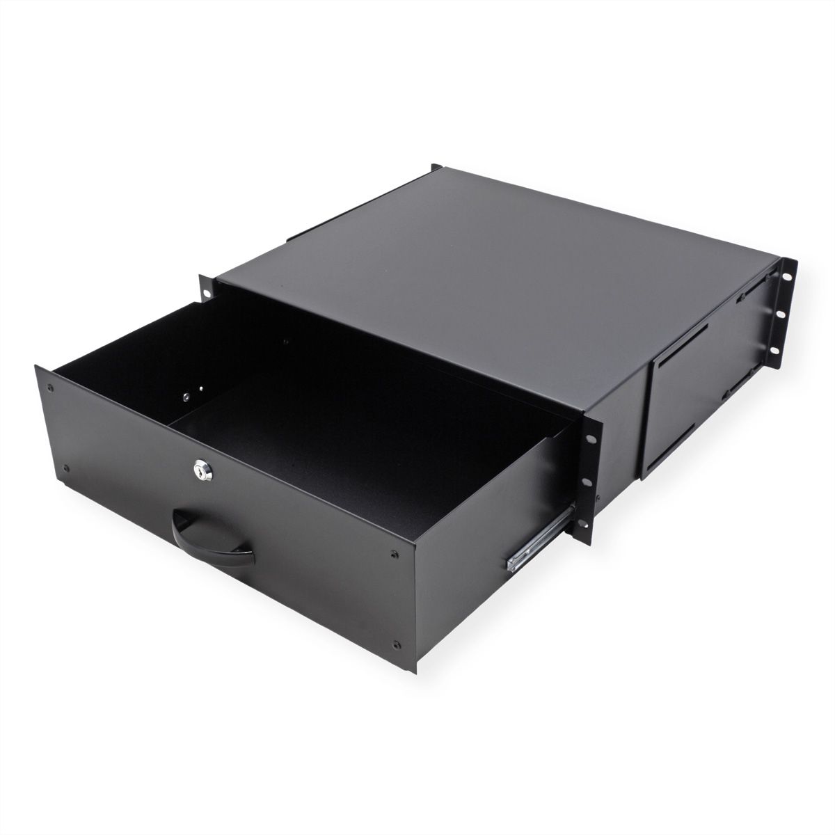 ROLINE 19" Tiroir pour clavier 3U, 400P verrouillable noir
