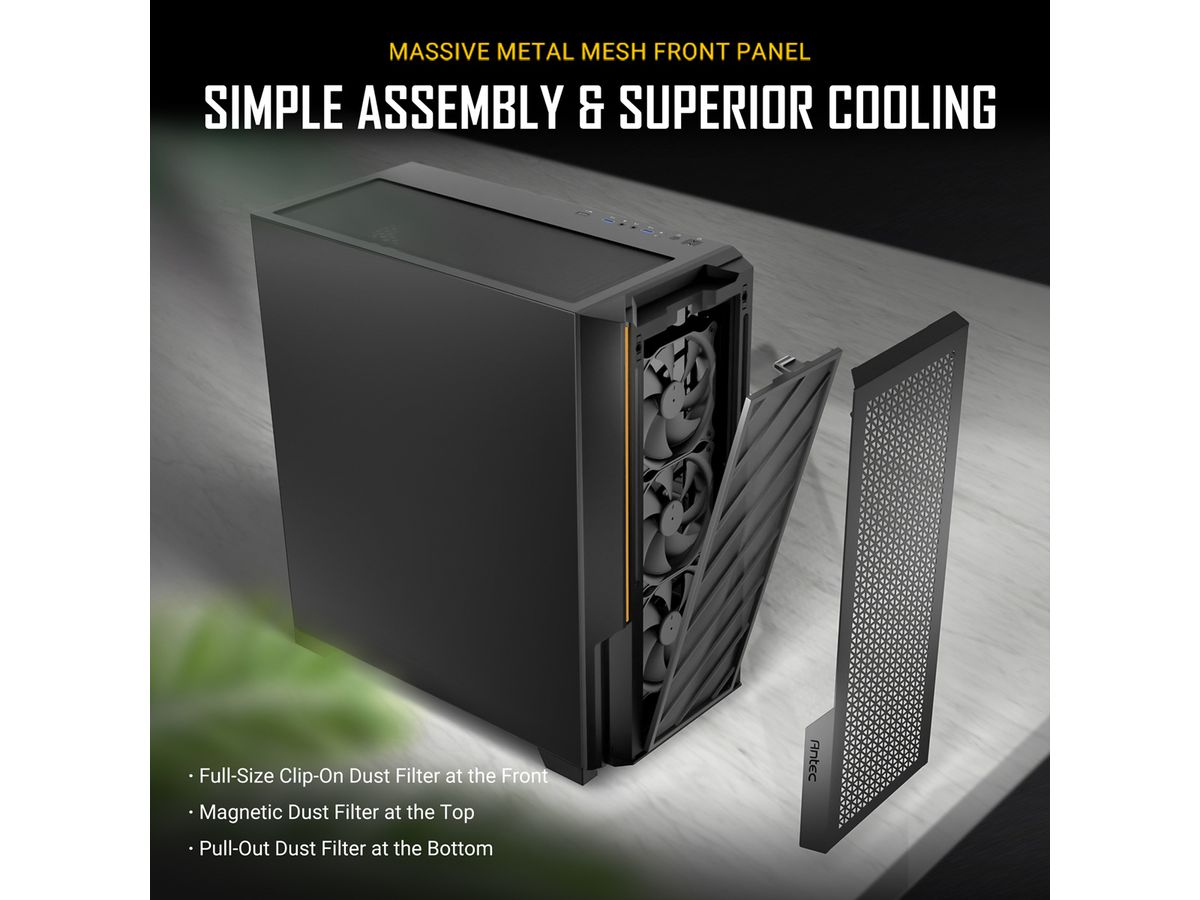 ANTEC P20CE Boîtier PC Performance Midi Tower ATX, noir