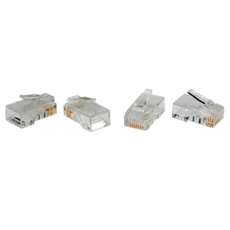ROLINE Connecteur modulaire non blindé, Cat.6 (Classe E), 10 unités