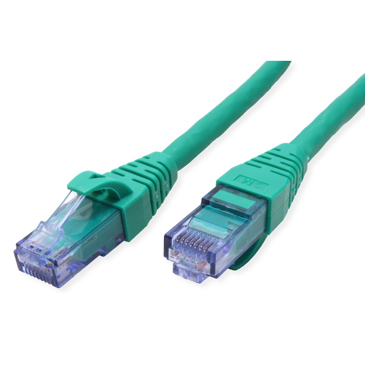 Cordon ROLINE UTP Cat.6A / 10 Gigabit, Component Level, LSOH, vert, 0,3 m