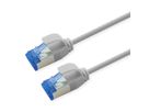 ROLINE Cordon Cat.6A (Classe EA) S/FTP (PiMF), LSOH, PoE , gris, 5 m