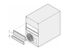 Couvercle de disque d'entraînement SCHROFF pour Slim Line Drive