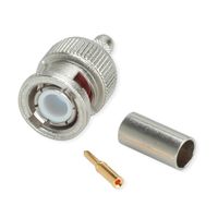 TELEGÄRTNER Connecteur à sertir BNC 50 Ohm, pour RG-58C/U Professionnel