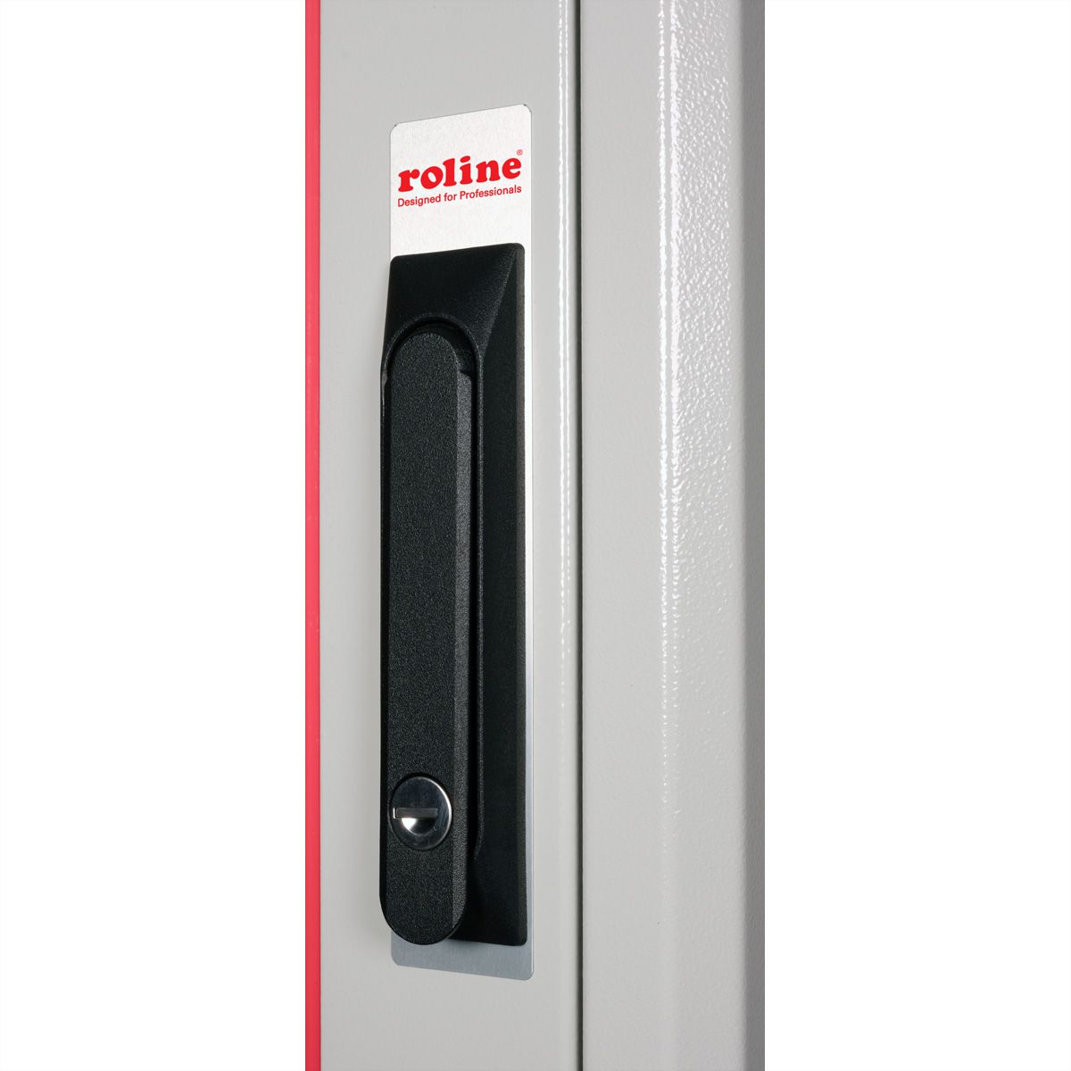 ROLINE 19" Baie réseau Pro 22U, 600x800 LxP Porte verre gris