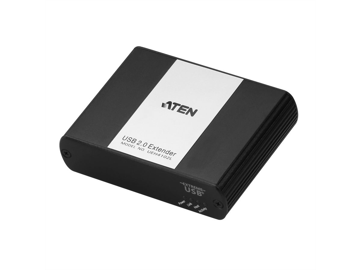 ATEN UEH4102 Système d'extension sur réseau local Cat.5 USB 2.0 à 4 ports