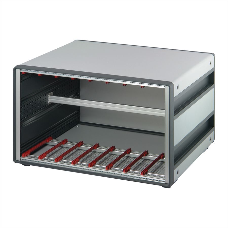 SCHROFF CompacPRO Coffret de bureau non blindé, 6 U, 84 HP, 451 mm