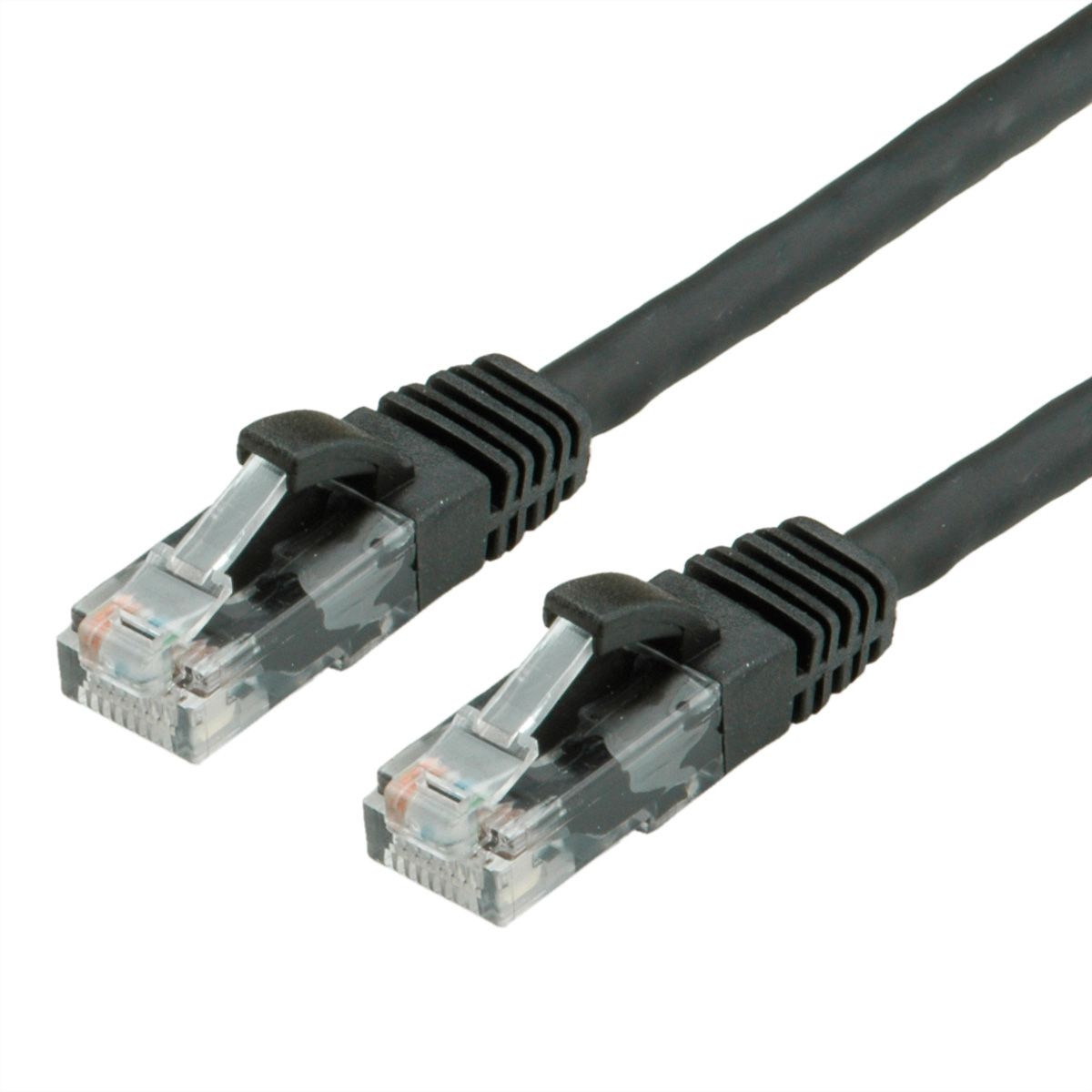 Cordon VALUE Cat.6A (Classe EA) / 10 Gigabit UTP, noir, 2 m