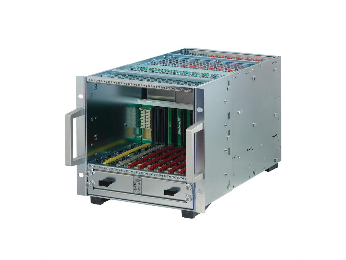 SCHROFF MTCA.4 Système cubique pour 7 modules AMC doubles, 5 U, 42 HP
