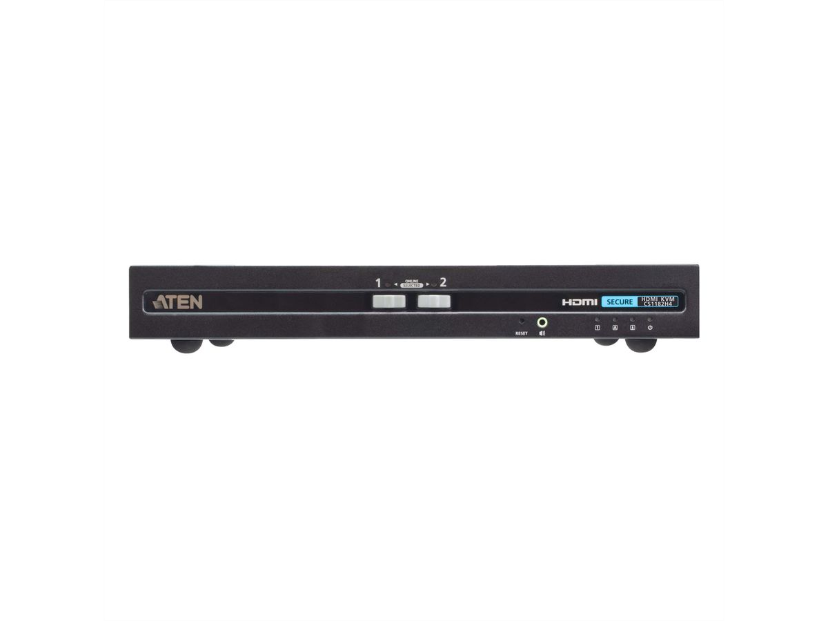 ATEN CS1182H4 Commutateur KVM sécurisé HDMI 2 ports USB