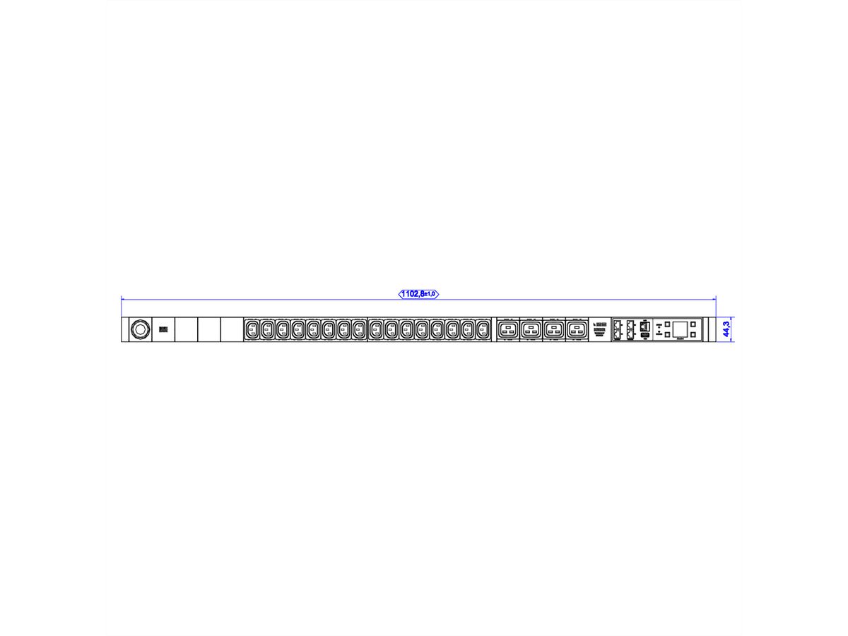BACHMANN BN3000 RCM 16xC13 4xC19