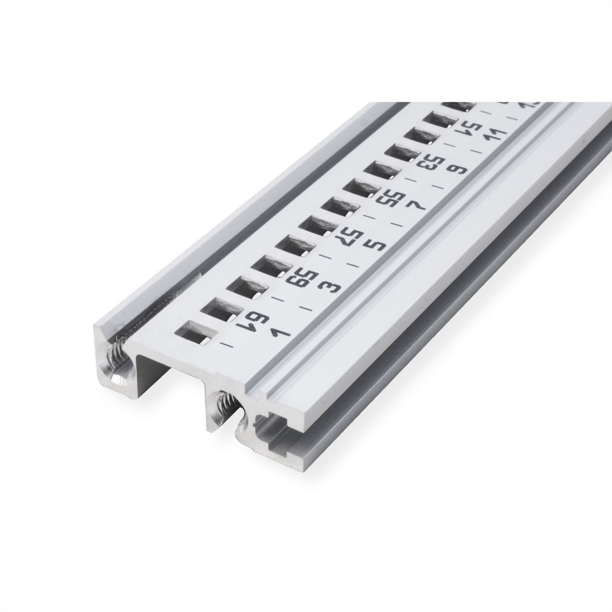 Rail horizontal SCHROFF, arrière, type H-ST, lourd, standard, 63 HP